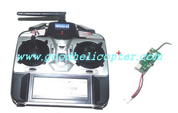 shuangma-9120 helicopter parts pcb board + transmitter - Click Image to Close